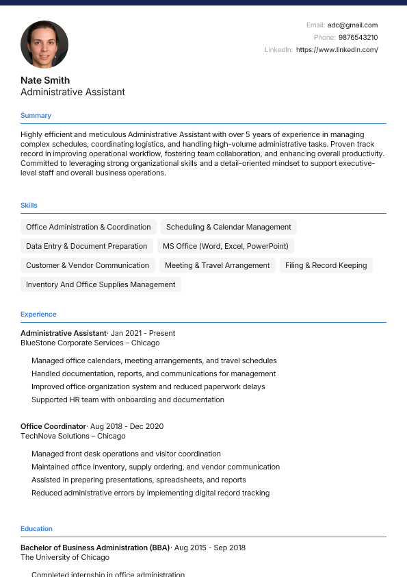 Precision template preview