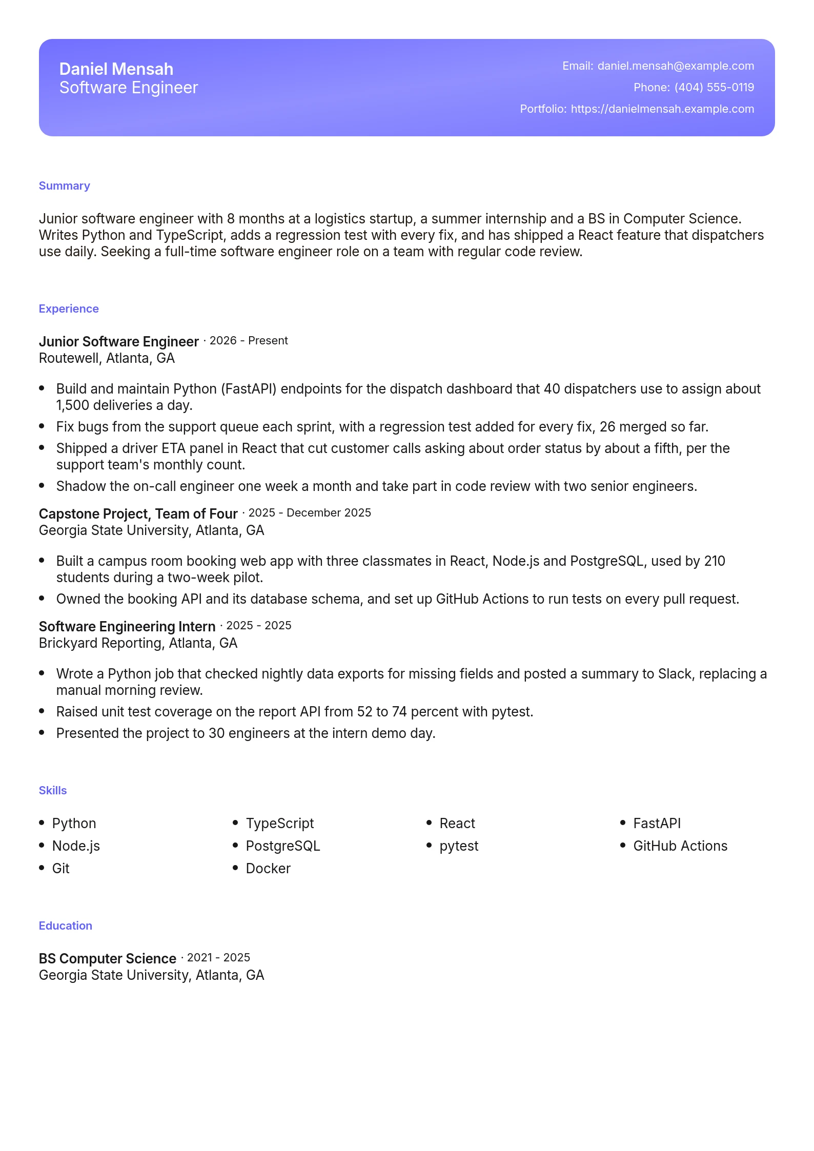 Software Engineer