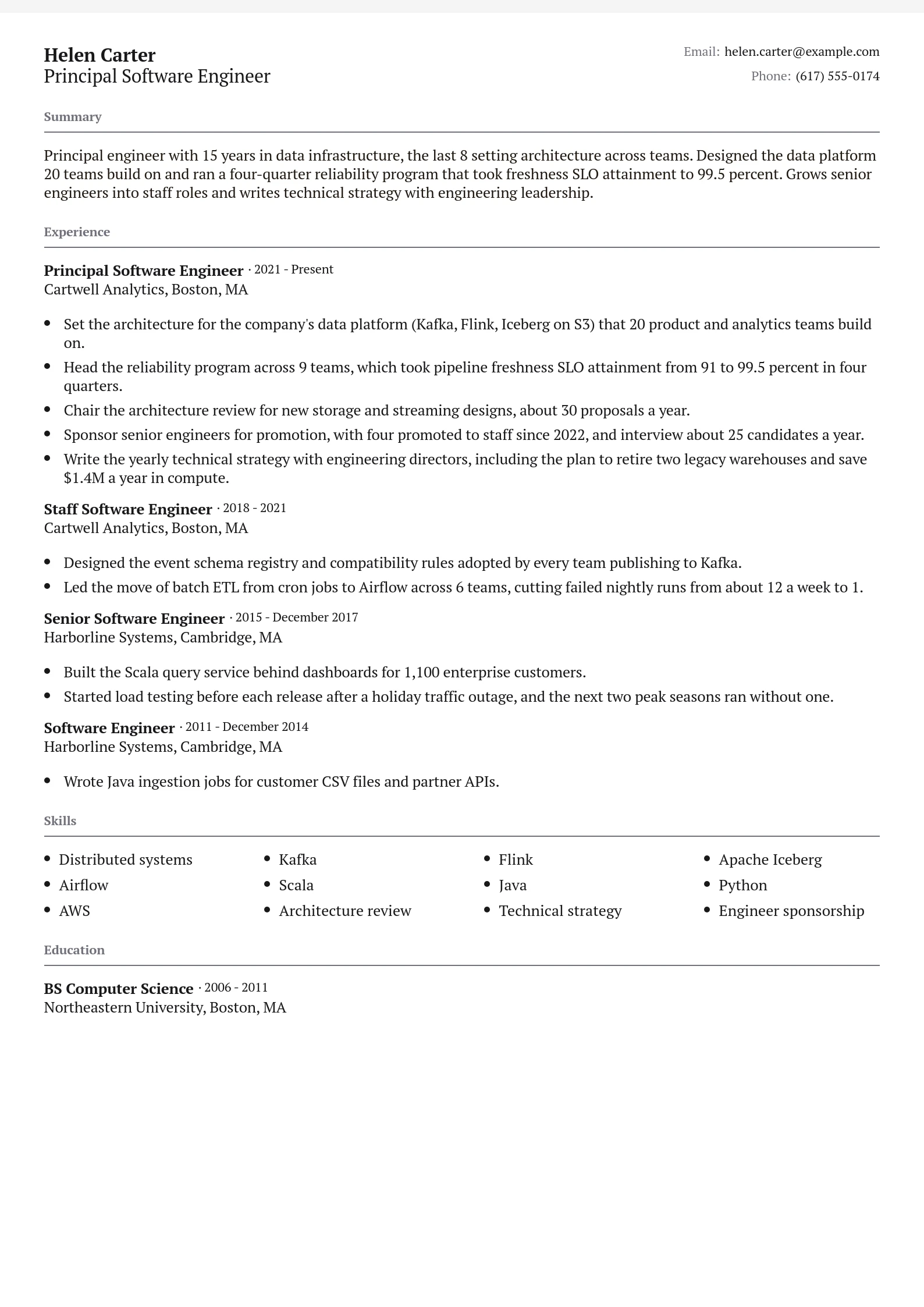 Principal Software Engineer