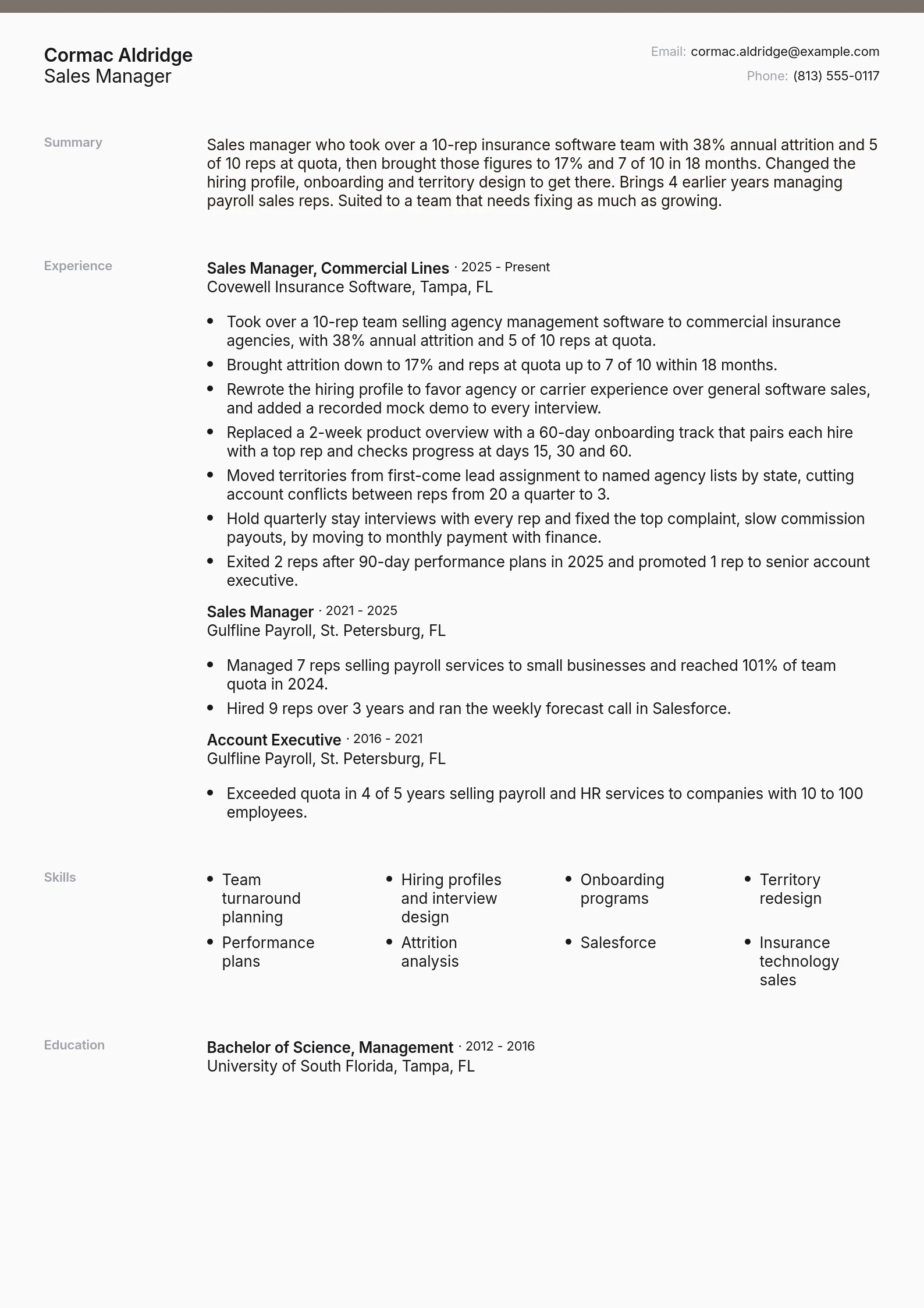Sales Manager