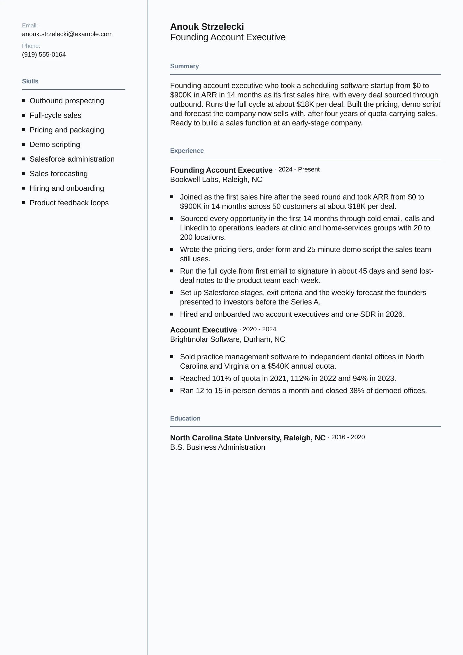 Founding Account Executive