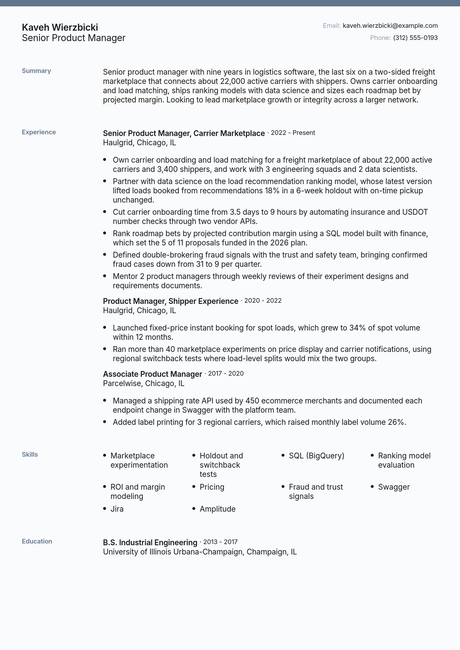 Senior Product Manager