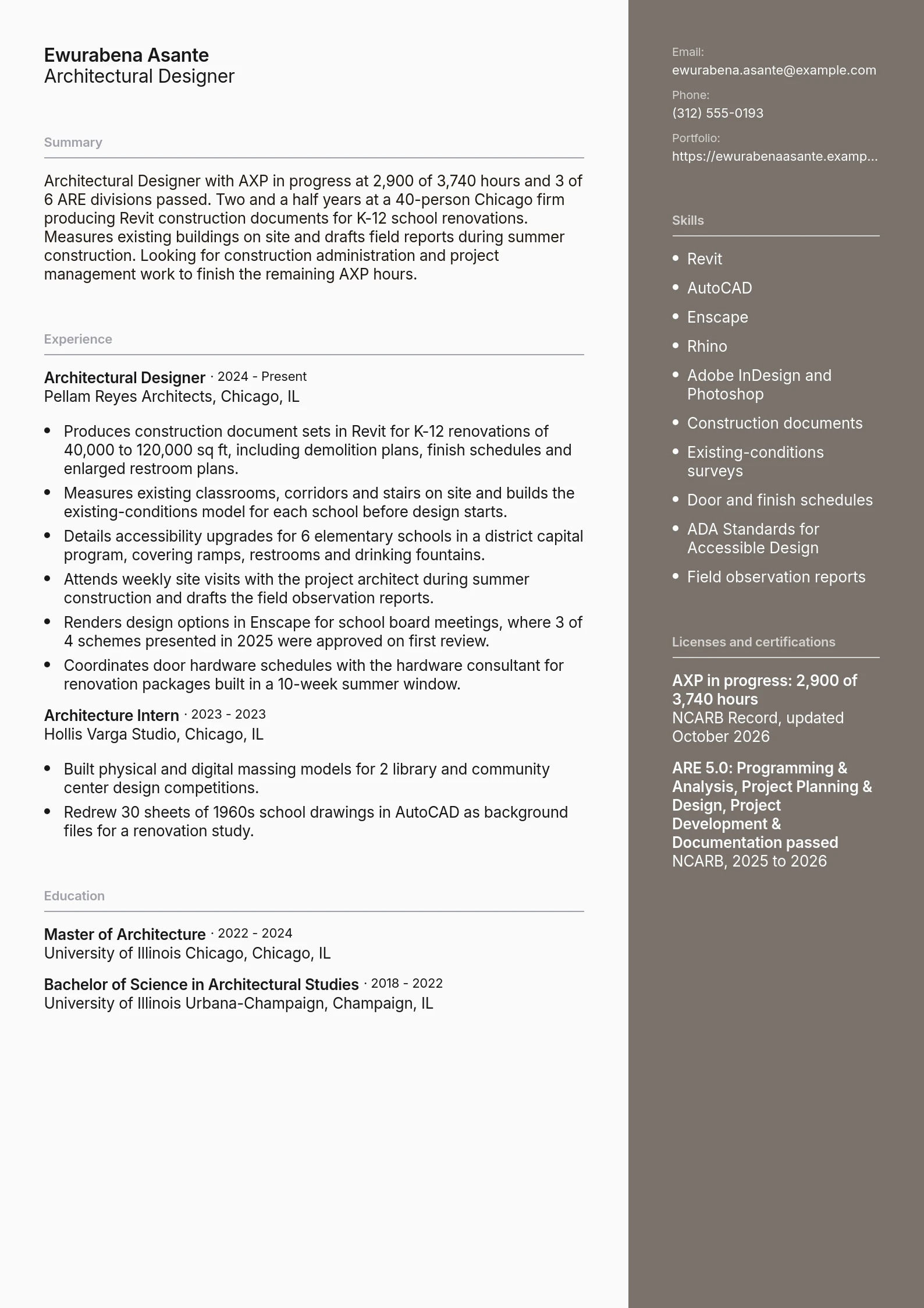 Architectural Designer