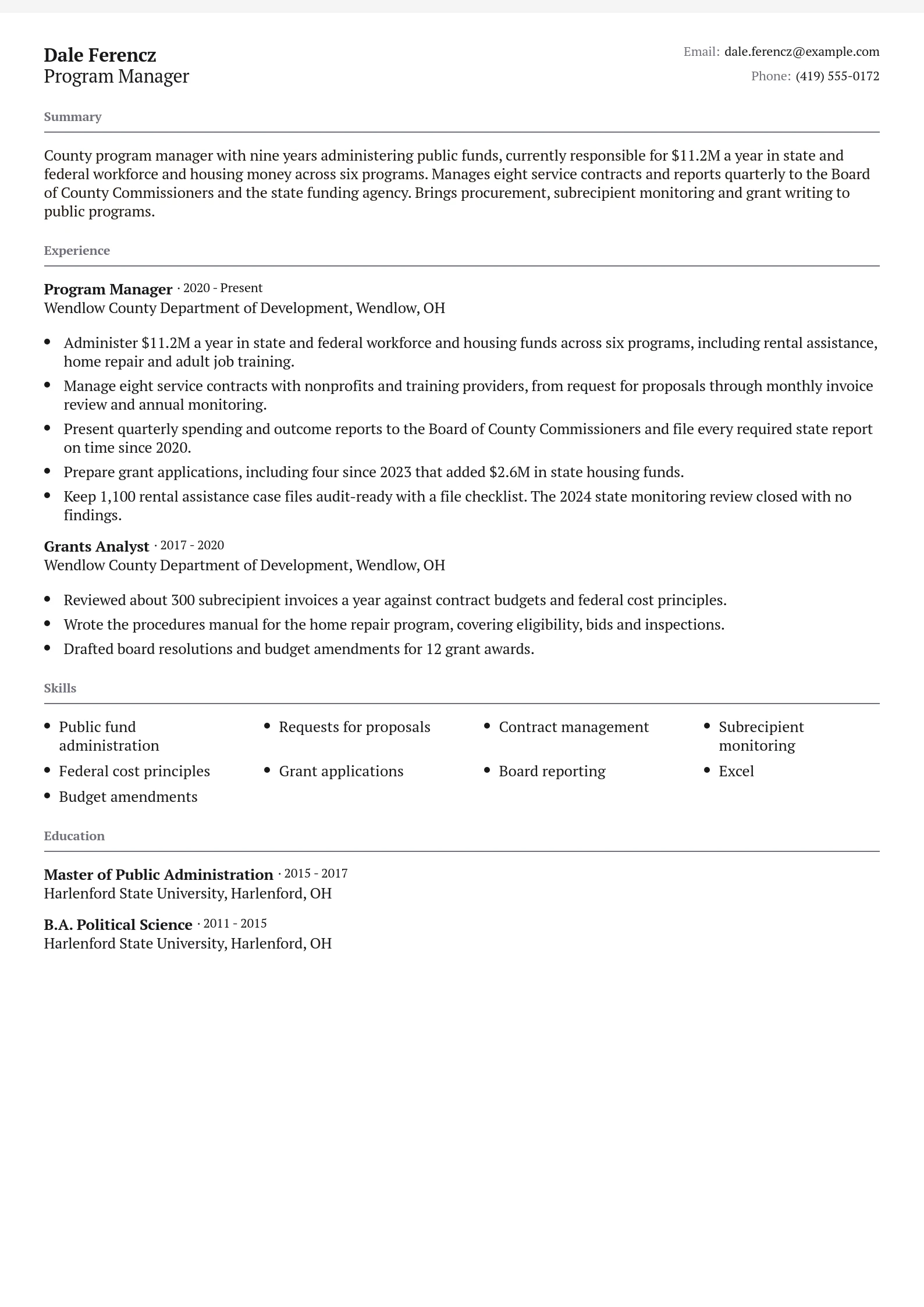 Program Manager