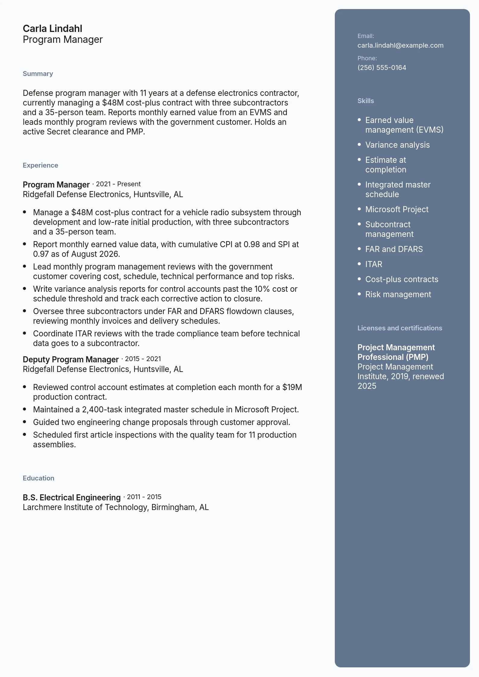 Program Manager