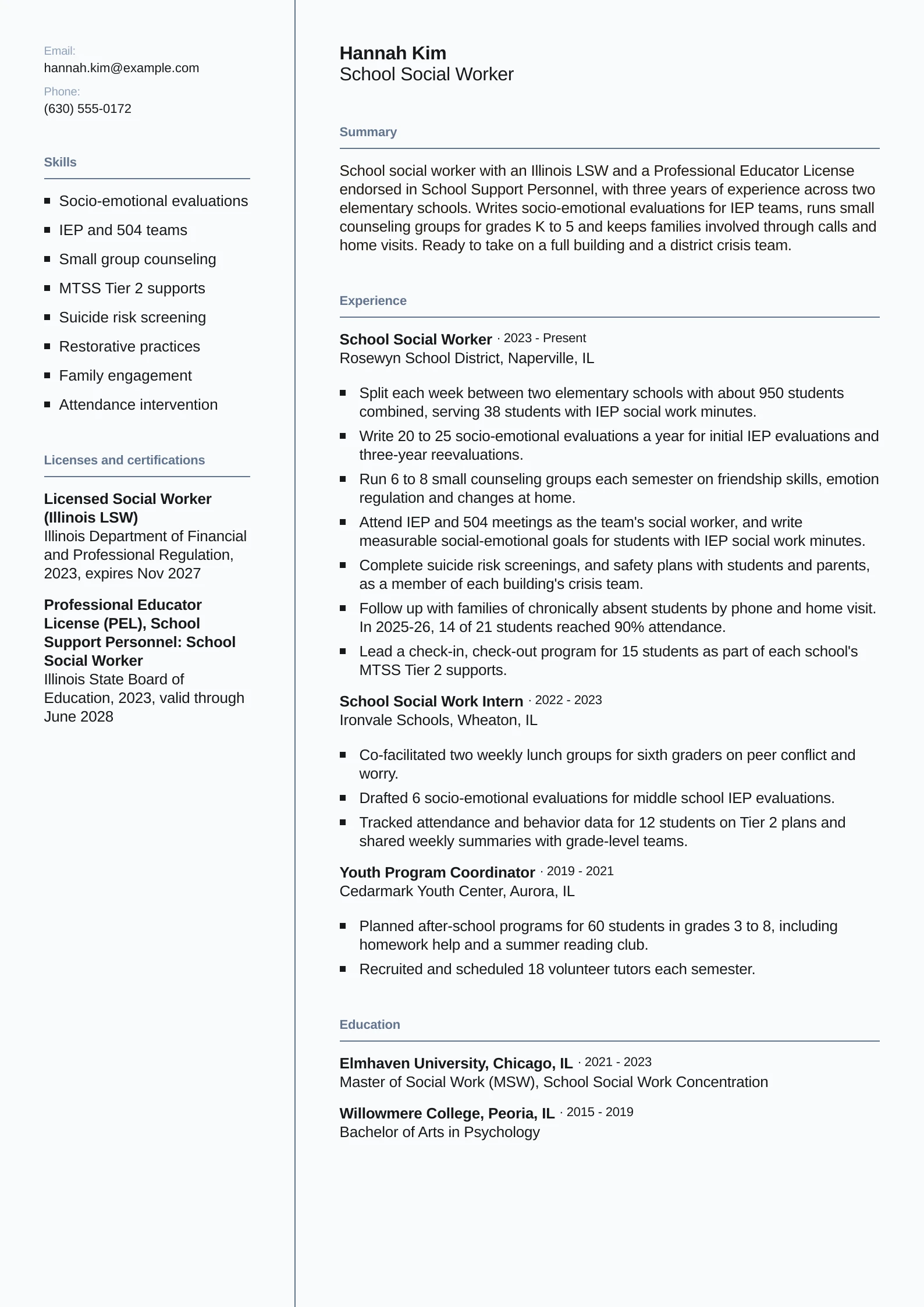 School Social Worker