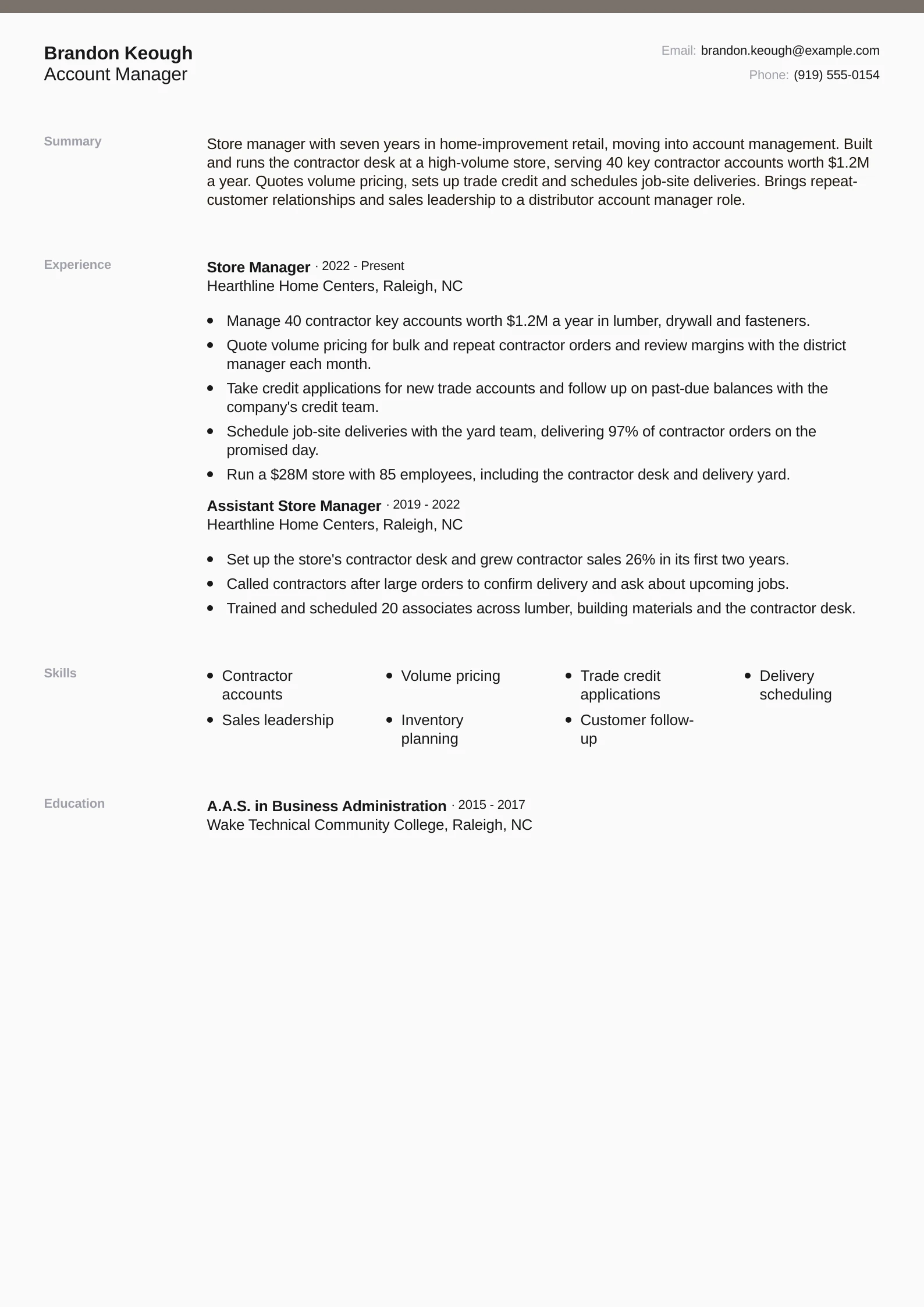 Account Manager