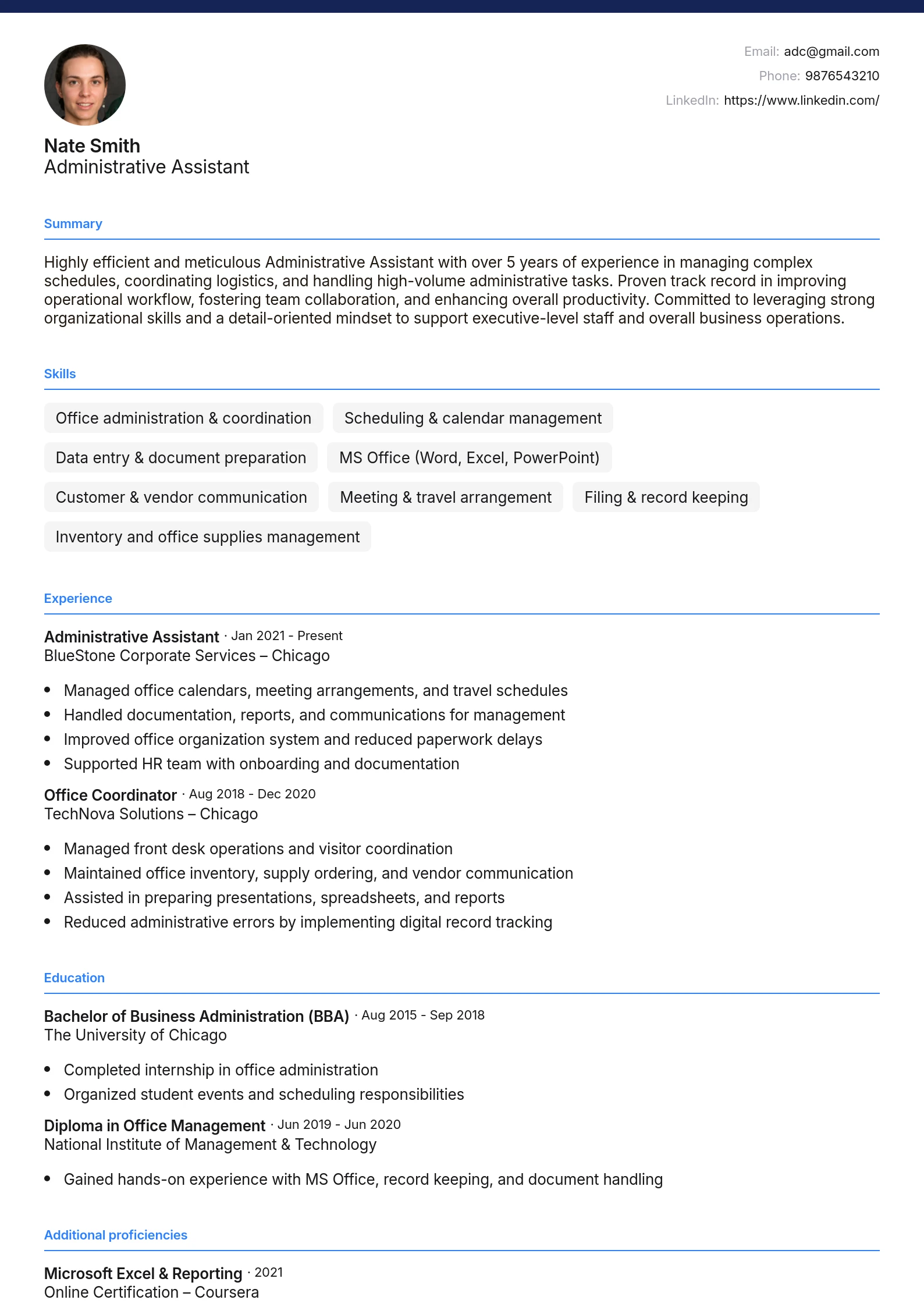Precision template preview